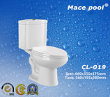 Competitive Sanitary Wares Two-Piece Toilets with S-Trap 300mm Roughing-in (CL-019)