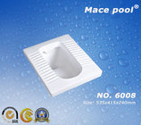 Ceramic Sanitary Ware Squatting Pan with Trapway for Bathroom (6008)