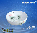 Beautiful Type Ceramic Wash Basin Bowl Sanitary Wares for Bathroom (019)