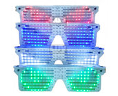 Newest Shutter LED Glasses Party Event Decoration Plastic Flashing LED Glasses