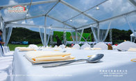 Hot Sale Transparent Wedding Tent With Clear Roof Cover With Furniture