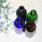 Personal Care Cosmetic Boston Round 1oz Glass Essential Oil Bottle with Dropper