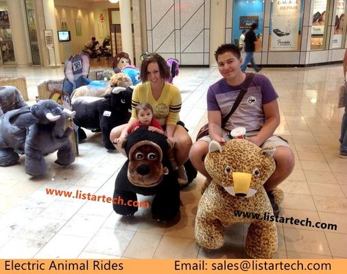 China Walking animal rides for mall supplier