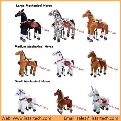 China 2016 New Mechanical Riding Horse Pony Cycle Without Electricity, Walking Pony for Kids supplier