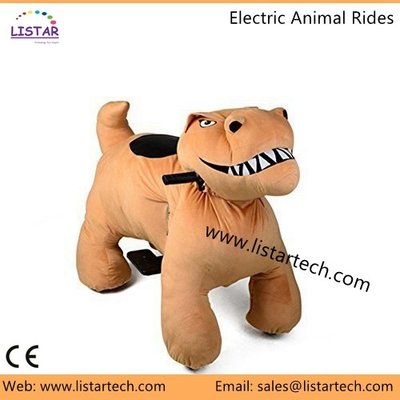 China Dinosaur Game Child Walking Animal Kiddie Rides, Electronic Stuffed Animal Rides Suppliers supplier