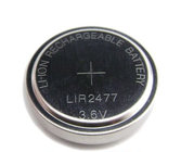 LIR2477 200mAh 3.6v Lithium-ion battery Coin Cell with 2 pins application bluetooth