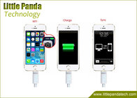 China MFI Certified TPE Data Cable for iPhone 5 USB Data Cable 7 Colors Quick Transfer USB Cable