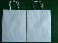 alibaba china hot sales paper shopping bag with red rope,wholesale promotional boutique custom recyclable paper bags