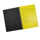 custom cheap spiral notebook printing with color pages,cheap spiral notebook with color pages