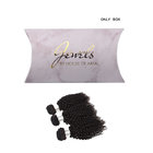 Virgin Hair extensions packaging paper pillow box,quality custom hair extension boxes in China
