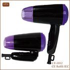 Colorful Colored Cute Hair Blow Dryer for Car with Foldable Handle