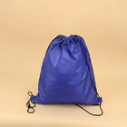 Custom printed string bag sport gym polyester drawstring bag with logo travel bag with logo corporate branding bag