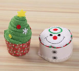 Creative 2018 Christmas gifts cupcake souvenir cake gift towel Wholesale branded marketing products Micro fiber&cotton