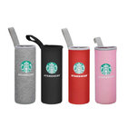 Neoprene coffee cup bag bottle package thermal insulation cooler bag promotional/ Colorful neoprene cup cover bottle