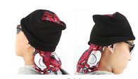 Winter Outdoor Magic Microfiber Bandanas Tube Pirate Hat Neck Warmer Polar Fleece Multi Functional Headwear for skiing
