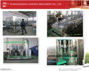 fully automatic soda water filling capping packing machine