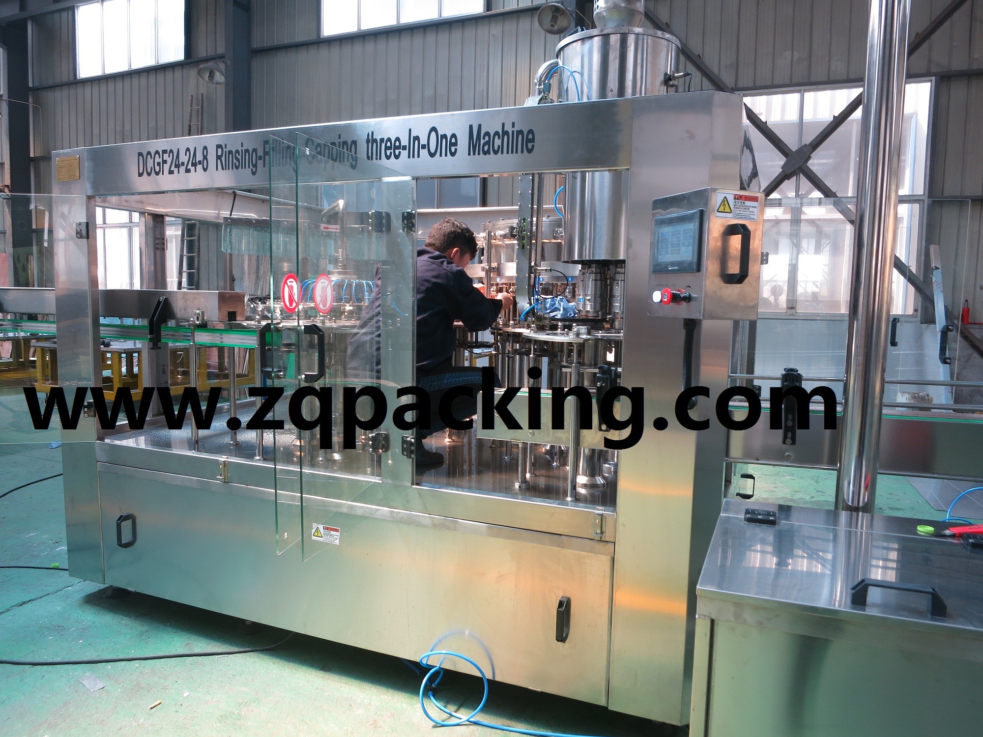 Automatic soft drink filling and capping machine / Bottling Machine/Line Whole Project