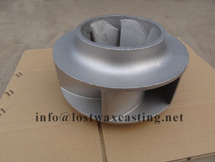 China Stainless Steel Investment Casting Impeller supplier