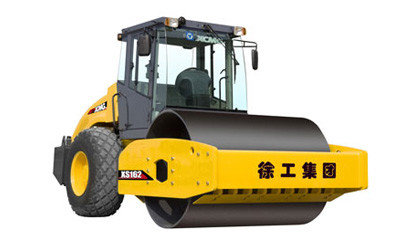 China XS163  XCMG 16 tons single drum double hydraulic drive vibratory road rollers supplier