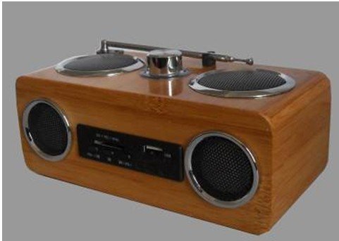 China bamboo speaker with FM supplier