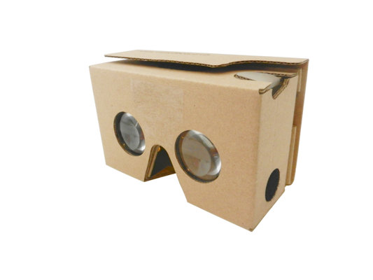 China full color print custom google cardboard 3d vr virtual reality headstrip supplier