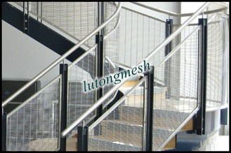 China Anping Gold color building cladding metal mesh for stair protective mesh supplier