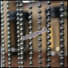 China Stainless steel ball chain room divider curtain supplier
