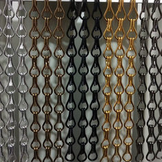 China Aluminum Chain Link Curtain for hanging ceiling partition supplier