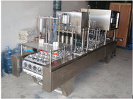 FULL AUTOMATIC PLASTIC CUP FILLING SEALING MACHINE