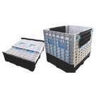 Heavy Duty HDPE Large Solid Stackable Plastic Pallet Box for Auto Parts