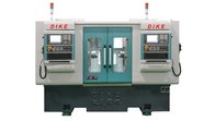 DKCK-ST80 Double spindle CNC lathe, Siemens system, high precision, high productivity