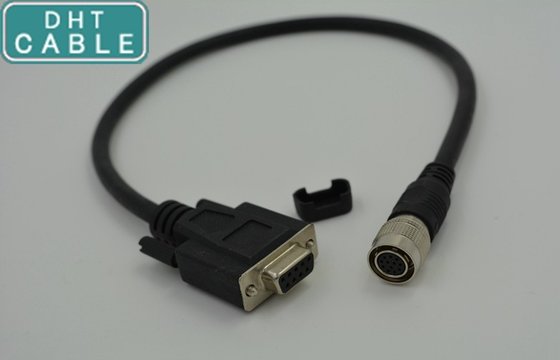 Hirose 12pin to Db9pin 0.5meters Camera Cable supplier