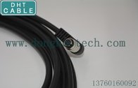 China Point Grey GIGE CCD I / O HR25-7TP-8P Camera Trigger Cable Angulated 8pin plug and socket distributor