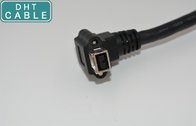 China Chain Flex 9P Male to Male Data Line IEEE 1394 Firewire Cable Screw Type 7.5meters distributor