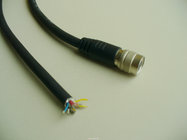 China Analog Camera Machine Vision Cable Power I/O Cable High Flex , HRS 12Pin to open 3m 10ft distributor