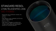 China Standard Resolution Telecentric Optical Lens WD 110MM for Industrial Camera distributor