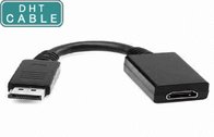 China Professional Custom Cables DP to HDMI Cable Adapter 15CM w/IC ( DP Male to HDMI Female ) distributor