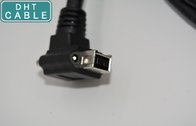 China 1394 Camera Cable Right Angle 90 degree  for IEEE 1394b Industrial Camera distributor