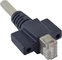 cheap  Cat 6 RJ45 Vertical Gigabit Ethernet Cable Assemblies for Machine Vision Systems