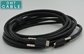 Low Noise CCTV Camera Cable SDR26 Molding With Ferrites Full Shielding supplier