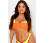 EM Girls Seamless Bikini Fashion Reversible 4 Way Wear Swimwear