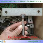 304 316 Stainless Steel Extension Arm M6 M8 M10 M12 M16 Flat Head Bolt For Stone Cladding Fixings