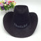Men Summer Hat Western Cowboy Hat knitted Hat Advertising hat Logo Customized supplier