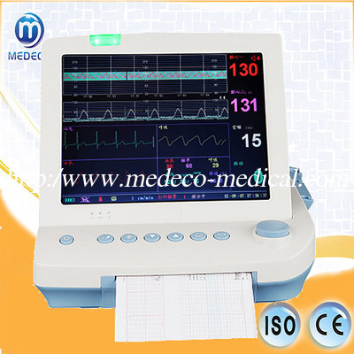 Clinic Portable  Multi-Parameter ECG Patient Monitor 9000B with ECG Machine