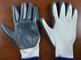 13G Nylon smooth finish Nitrile working Gloves/safety gloves/knitted gloves