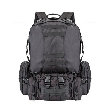 China 55L Multifunction Sport Bag Tactical Bag Water Resistant Camouflage Backpack for Outdoor Climbing Hiking Camping supplier