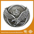 China 3D Personal Decorative Custom Western Belt Buckle Two Colors Plating distributor