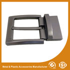 China Nickel Roller / Nickel Satin Reversible Belt Buckle Gunmetal Belt Buckle RE-016 distributor