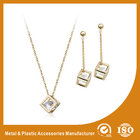 China Personalised Fashion Diamond Zinc Alloy Jewelry Sets For Women distributor