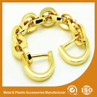 Best Light Gold Aluminum Handbag Metal Chain , Purse Security Chain for sale